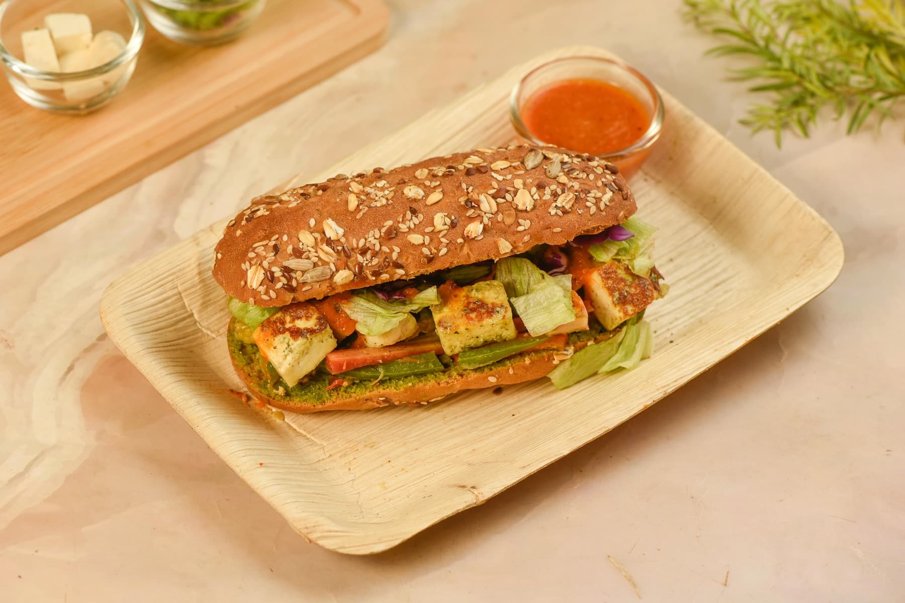 25 Grm Protein- Smoky Paneer Paprika Sub