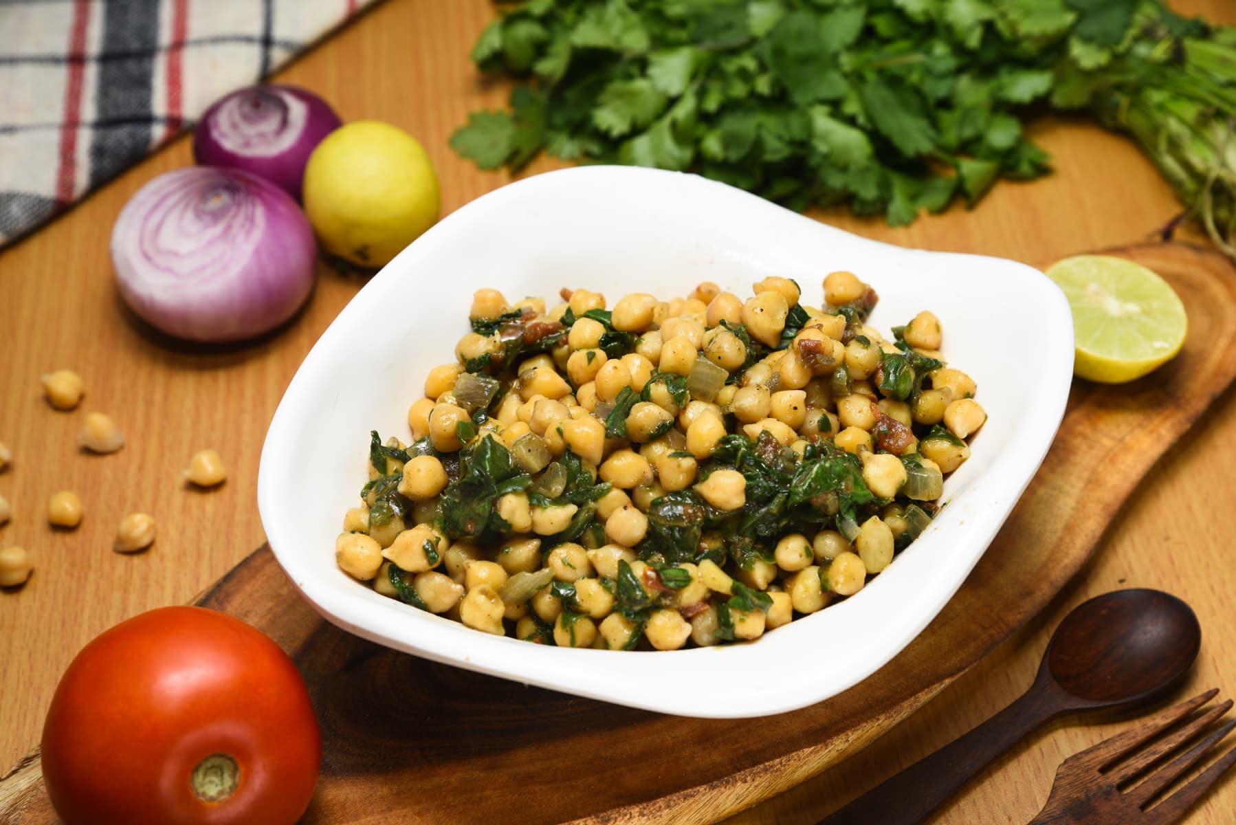 Chickpea Bhurji Special