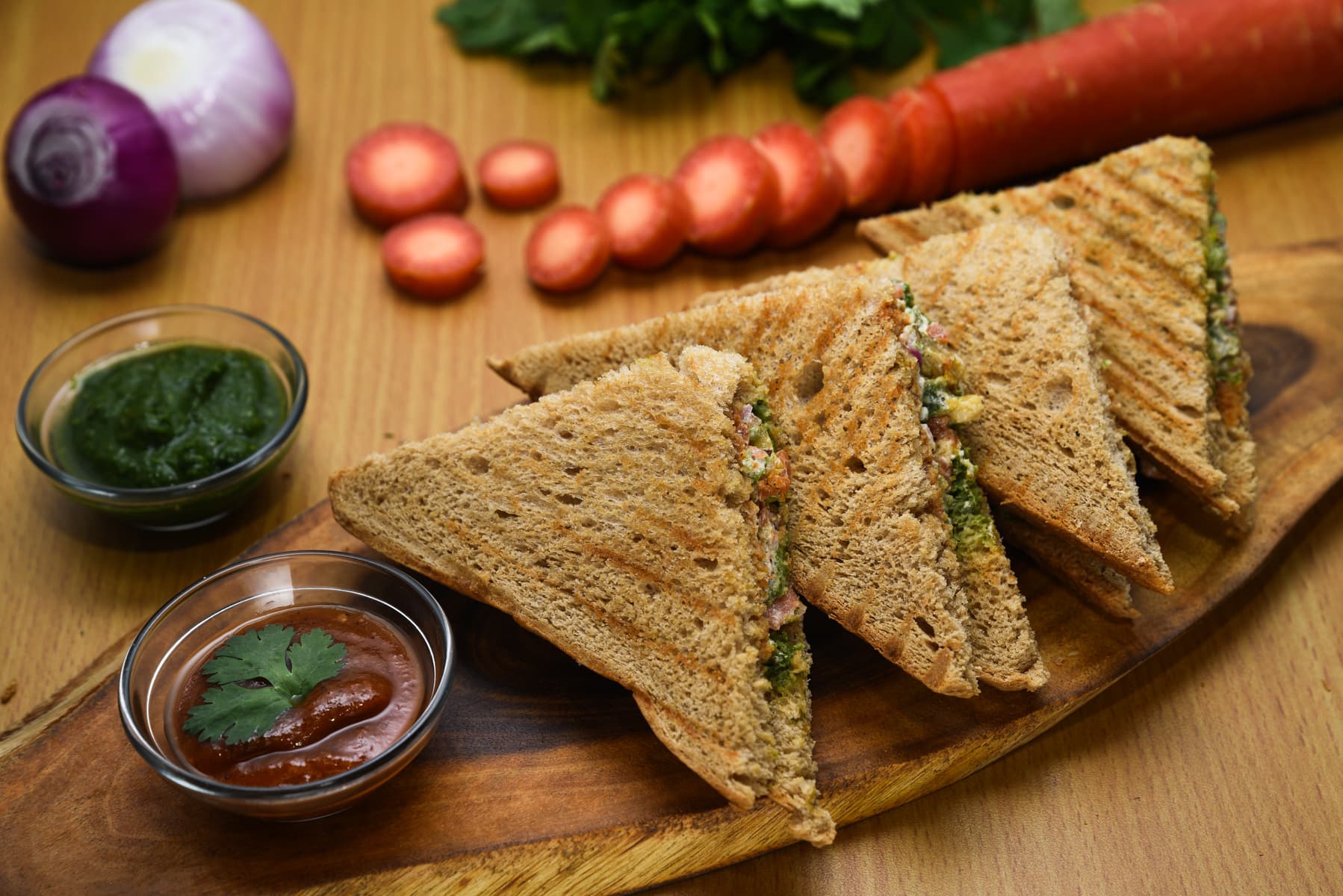 Munchy Veg Sandwich